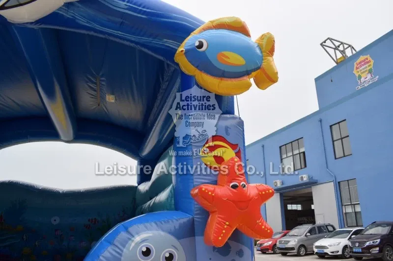 Standard Inflatable Bouncy Castles A Frame Aquarium